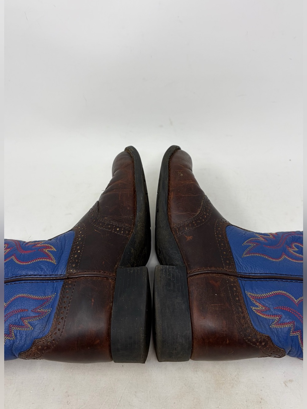 Ariat Kids Leather Western Cowboy Boot Size 3 - Picture 4 of 9